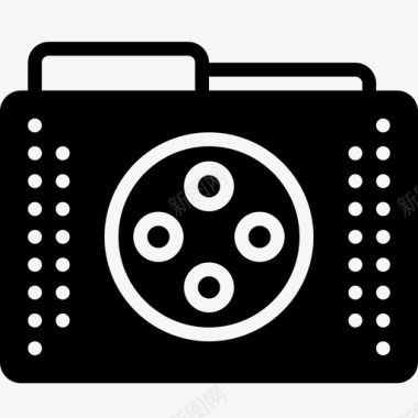 电影文件夹文档文件图标图标