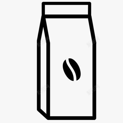 采购产品咖啡袋咖啡袋阿拉比卡图标svg_新图网 https://ixintu.com 倾倒 包装 咖啡壶 咖啡袋 咖啡豆 采购产品咖啡袋 阿拉比卡