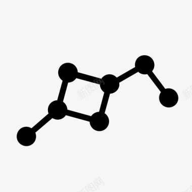 分子科学原子图标图标