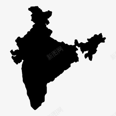 印度亚洲巴拉特图标图标