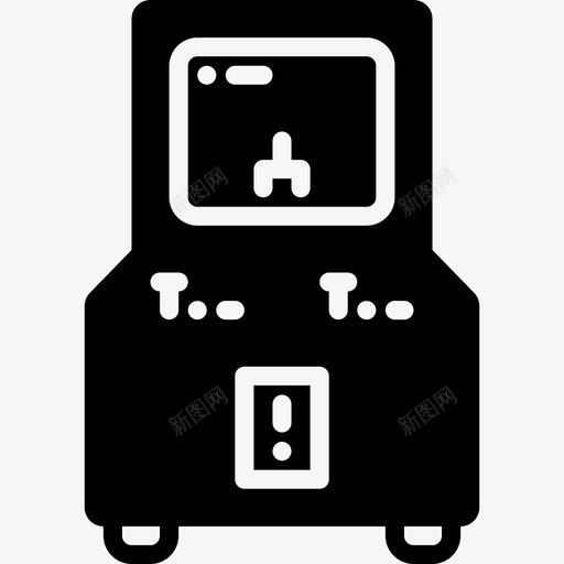 街机游戏机科技图标svg_新图网 https://ixintu.com 复古科技 游戏机 电玩 科技 街机