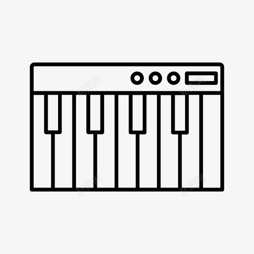 采购产品钢琴设备电子钢琴图标svg_新图网 https://ixintu.com 电子钢琴 设备 采购产品钢琴 钢琴键盘 音乐键 音乐键盘
