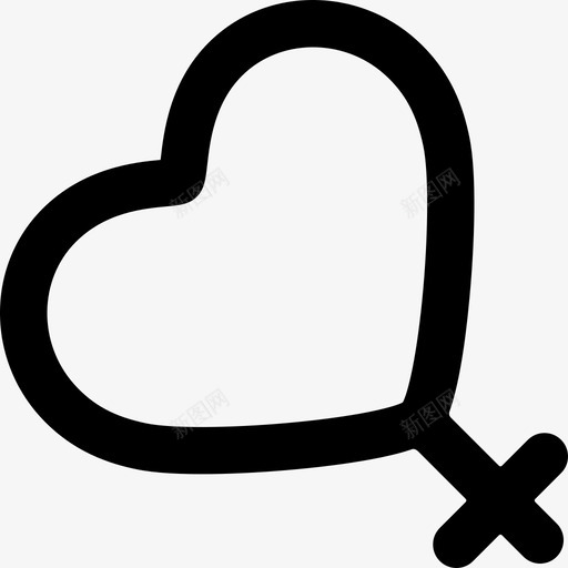 女人爱性别符号星座做我的情人图标svg_新图网 https://ixintu.com 做我的情人 女人爱性别符号 星座