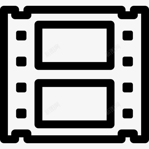 电影多媒体视听大纲图标svg_新图网 https://ixintu.com 多媒体 电影 视听大纲