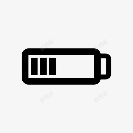 Battery - alt - 50%svg_新图网 https://ixintu.com Battery - alt - 50%