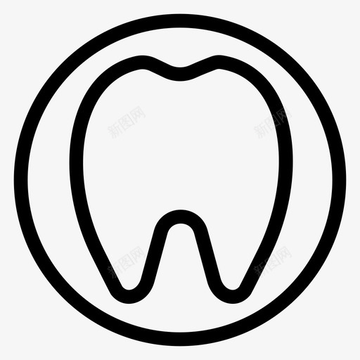 健康牙科牙医图标svg_新图网 https://ixintu.com 健康 填充 牙医 牙科 牙科线图标 牙齿