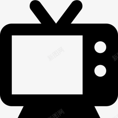 电视电子媒体图标图标