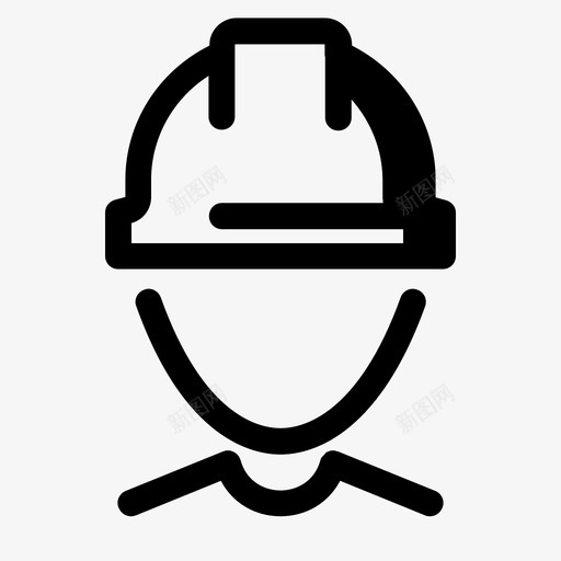 建造者头像安全帽图标svg_新图网 https://ixintu.com 专业人员 头像 安全帽 工人 建造者 最小建造 经理