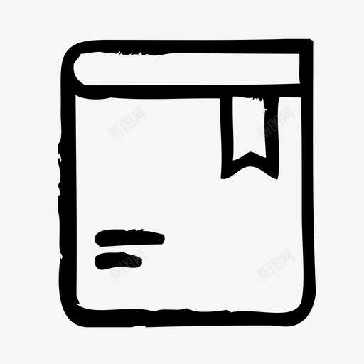 存折银行金融图标svg_新图网 https://ixintu.com 存折 素描2 货币 金融 银行