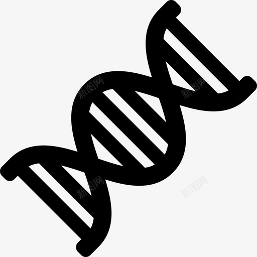 DNA链教育研究图标svg_新图网 https://ixintu.com DNA链 教育 研究