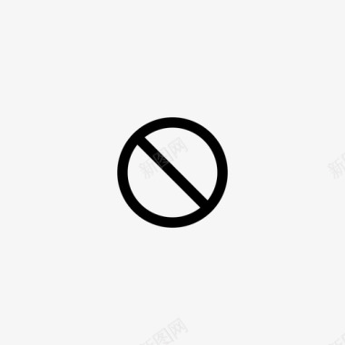 不允许禁止移动银行用户界面设置标志符号图标图标