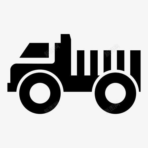 卡车建筑卡车运输卡车图标svg_新图网 https://ixintu.com 卡车 建筑卡车 自卸汽车 运输 运输卡车 采矿卡车