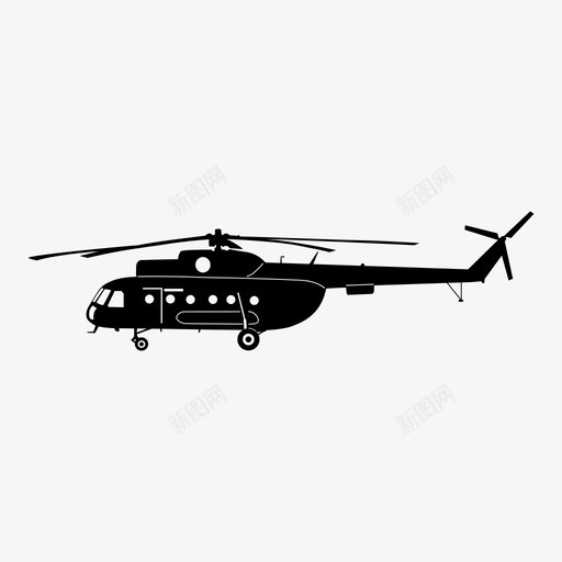 mi8英里mi8英里直升机图标svg_新图网 https://ixintu.com mi8英里 直升机 运输