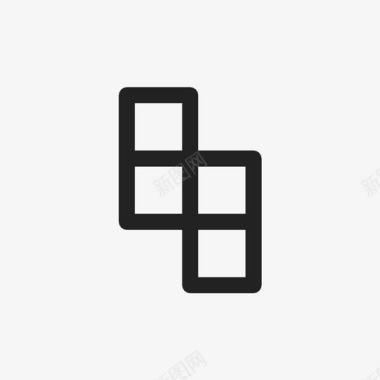 s形方块游戏图标图标