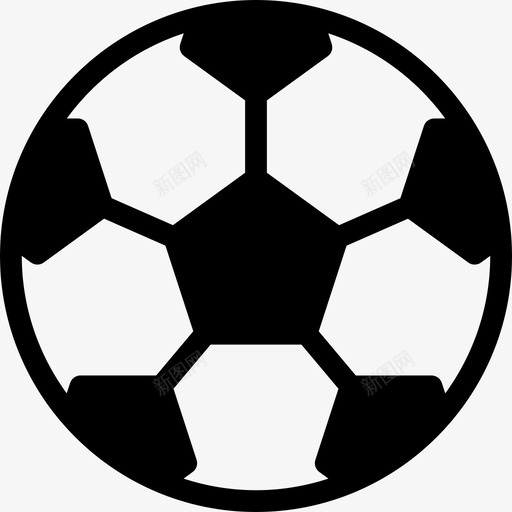 足球体育德国图标svg_新图网 https://ixintu.com 体育 德国 足球