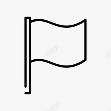 旗子终点标志国家图标图标
