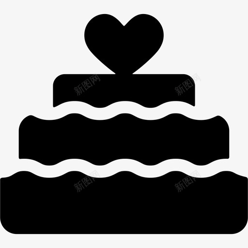 用心的蛋糕招牌做我的情人图标svg_新图网 https://ixintu.com 做我的情人 招牌 用心的蛋糕