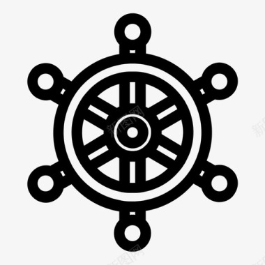 舵手海盗船图标图标