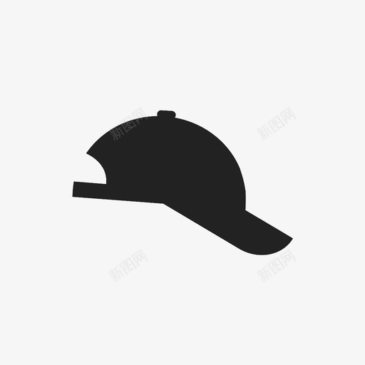 帽子棒球帽图标svg_新图网 https://ixintu.com 帽子 棒球帽