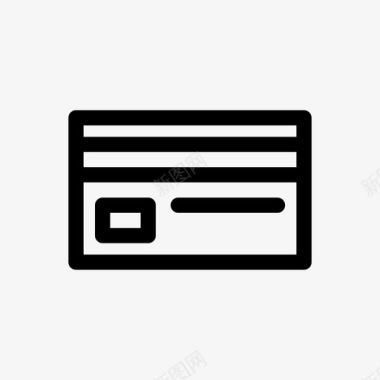 信用卡身份证支付图标图标