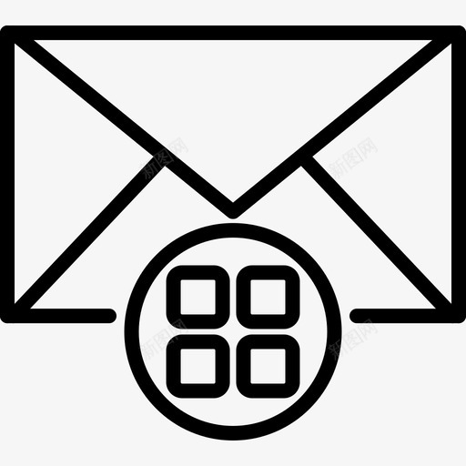 电子邮件网格电子邮件菜单电子邮件图标svg_新图网 https://ixintu.com 电子邮件 电子邮件应用程序图标 电子邮件网格 电子邮件菜单 网格视图