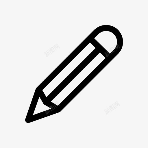 写编辑铅笔图标svg_新图网 https://ixintu.com 写 编辑 铅笔