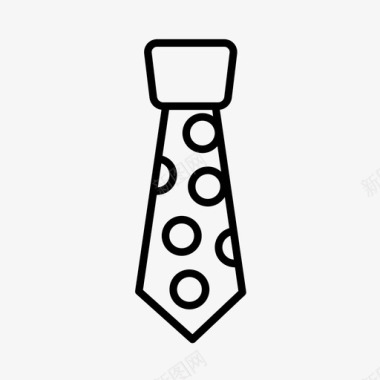 领带配件正式图标图标
