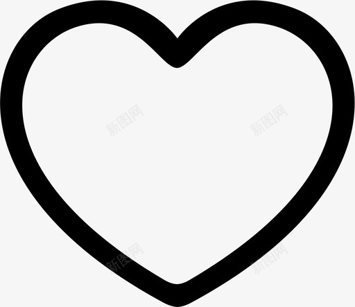 heart-outlinesvg_新图网 https://ixintu.com heart-outline