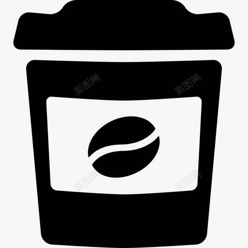 纸杯咖啡在商场里装满了图标svg_新图网 https://ixintu.com 在商场里 纸杯咖啡 装满了