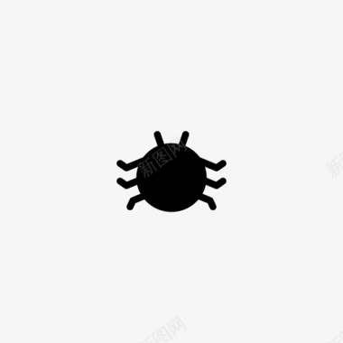 虫螨害虫图标图标
