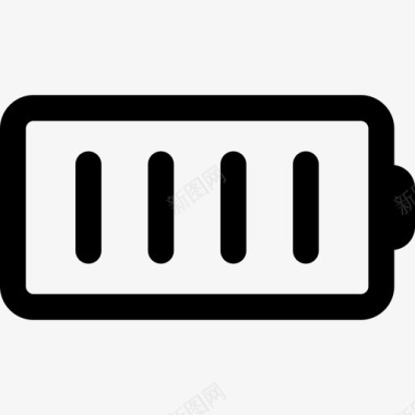 电池电量接口通用用户界面图标图标