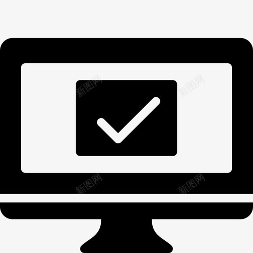 批准计算机完整功能图标svg_新图网 https://ixintu.com 功能 完整 批准计算机 监视器 计算机功能坚实