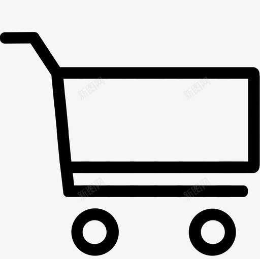 icon-shopping trolleysvg_新图网 https://ixintu.com icon-shopping trolley