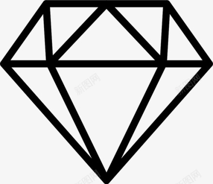 宝石钻石珠宝图标图标