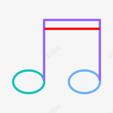 音乐音符音调图标图标