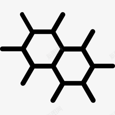 分子原子生物图标图标