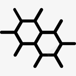 原子科学字典集分子原子生物图标高清图片