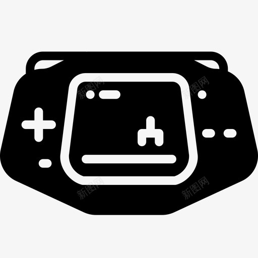 gameboyadvance游戏手持图标svg_新图网 https://ixintu.com gameboyadvance 复古技术 手持 技术 游戏