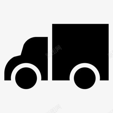 卡车汽车送货图标图标