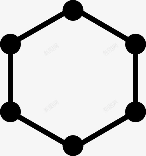 六边形绘图窗体图标svg_新图网 https://ixintu.com smashicons几何体实体 六边形 几何体 形状 窗体 绘图