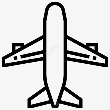 飞机交货包装图标图标