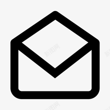 信件公开电子邮件电子邮件打开图标图标