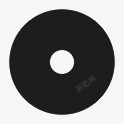 圆圈cd光盘图标图标