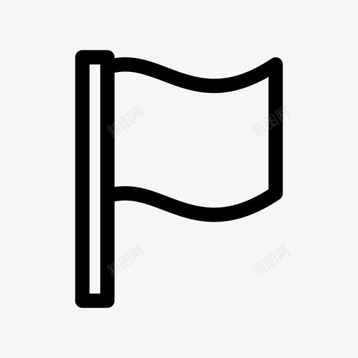 旗子终点标志国家图标svg_新图网 https://ixintu.com 国家 学习 旗子 终点标志