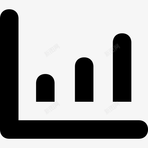 条形图分析统计数据图标svg_新图网 https://ixintu.com 业务图表和图表glyph16 分析 条形图 统计数据
