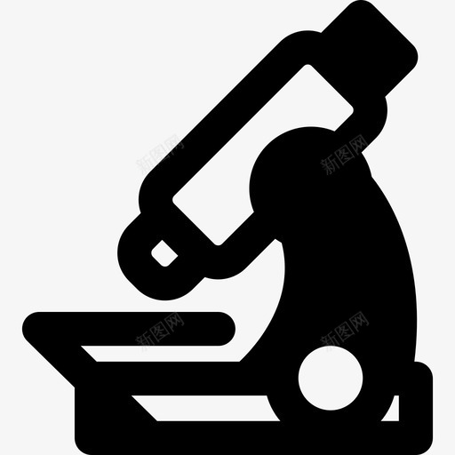 显微镜教育学校设备图标svg_新图网 https://ixintu.com 学校设备 教育 显微镜