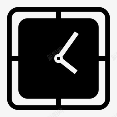 挂钟时间计时器图标图标