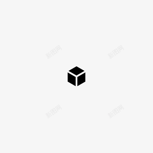 三维立方体骰子等距图标svg_新图网 https://ixintu.com 三维立方体 技巧 技术绘图 等距 骰子 魔术