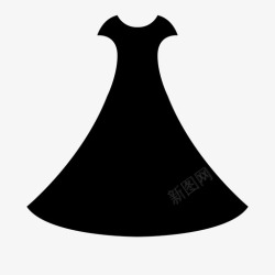 婚纱礼服图标矢量婚纱礼服高清图片
