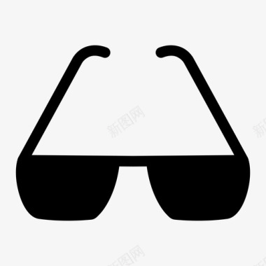 太阳镜眼镜太阳眼镜图标图标